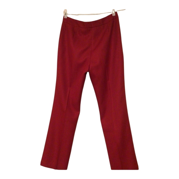 Le Suit Red Pantsuit Size 6 - Picture 4 of 4